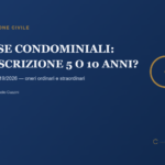 Prescrizione spese condominiali - Cassazione ord. 22819/2026