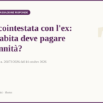 Indennità di occupazione della casa cointestata tra ex coniugi - Cass. 26873/2026